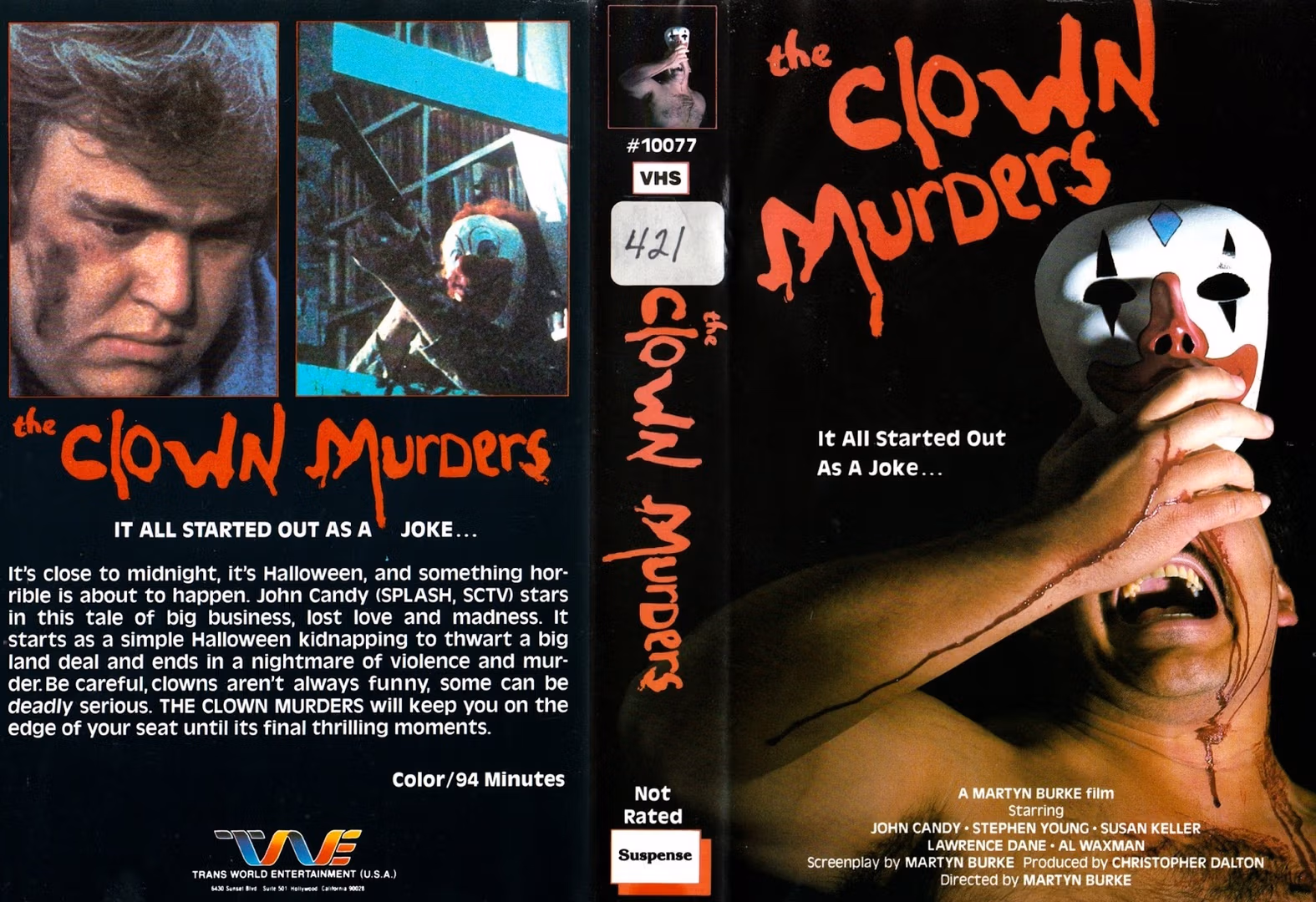 Exploring Comedy Legend John Candy's Only Horror Film, 'The Clown Murders'