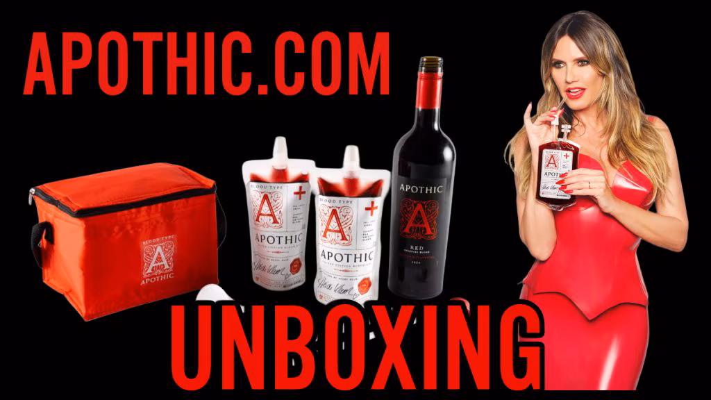 Unboxing Apothic's New Type "A" Blood Bag and Red Wine - Get Yours Now