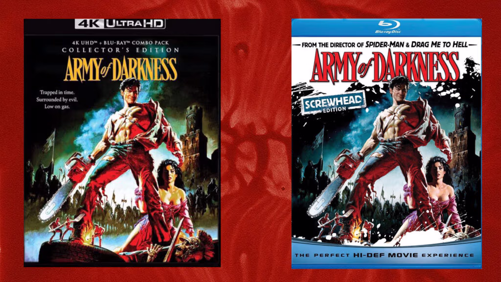 Own 'Army of Darkness' Now on 4K and the Special Screwhead Edition