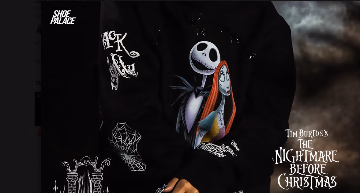 Hoodies, Hats, and More: Shoe Palace Unveils New Nightmare Before Christmas Collection